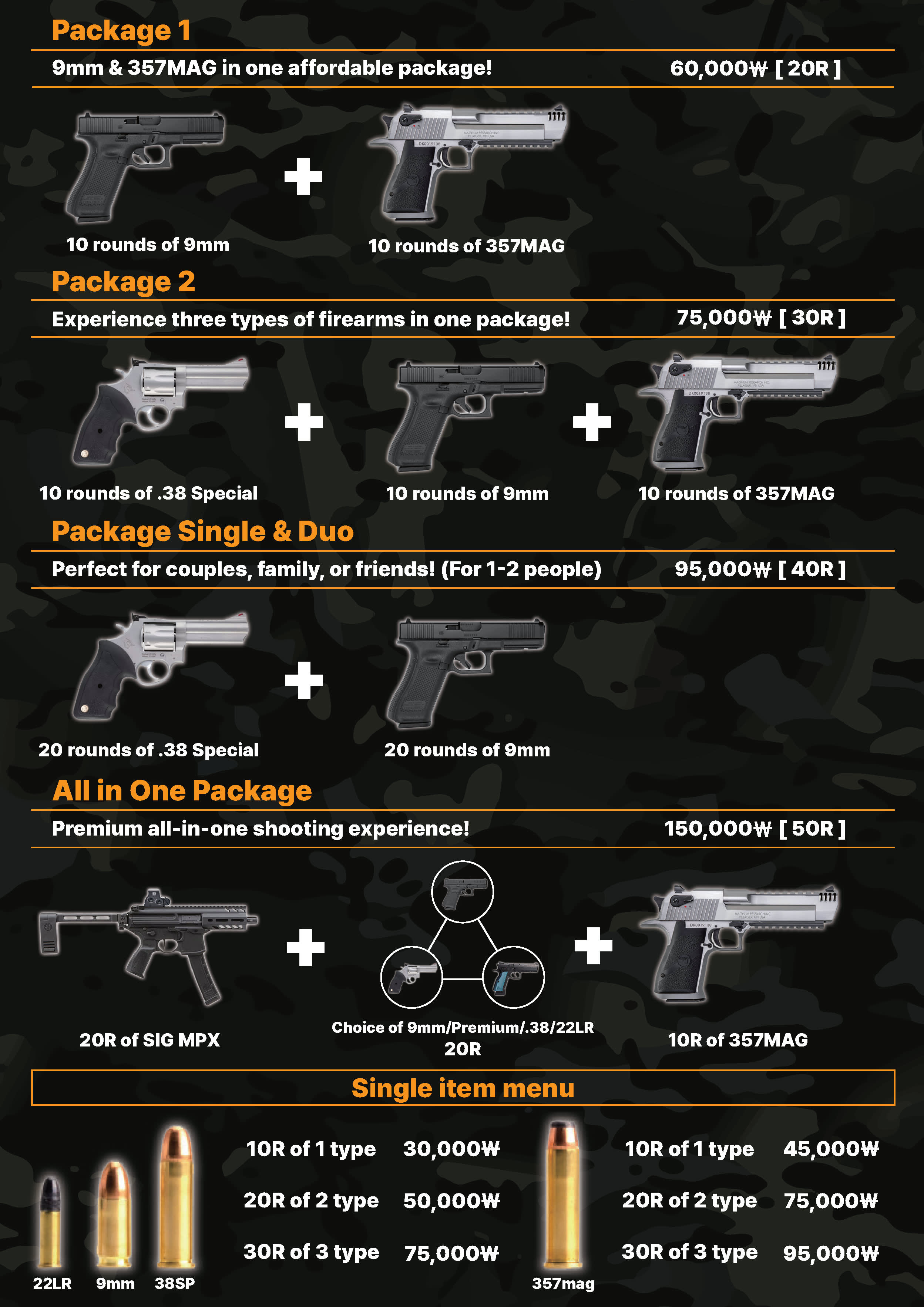 [Seoul] Gangnam Live Ammunition Shooting Range - Thrilling Action Experience in Korea!