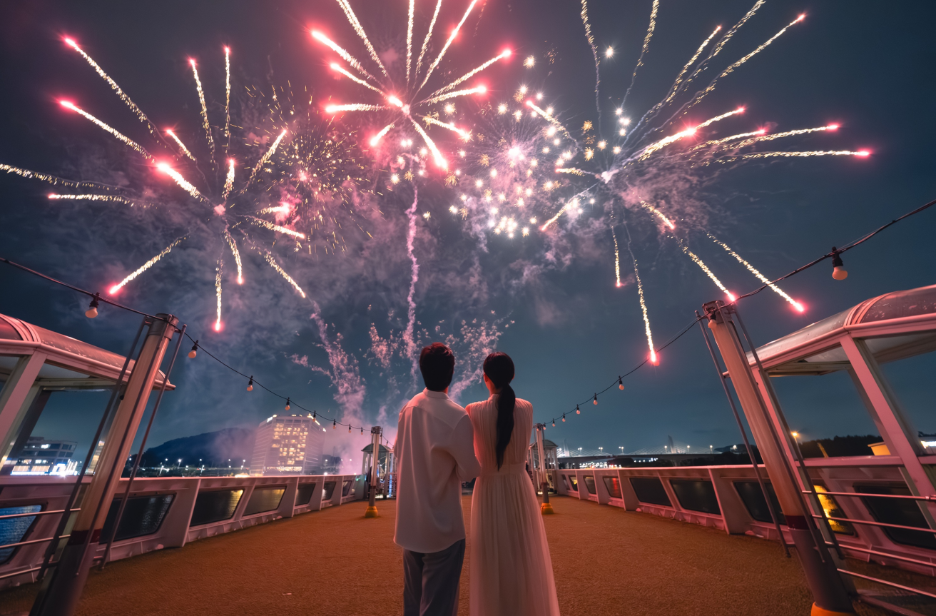 [Seoul] Romantic Han River SEOUL CRUISE Tour : Daytime, Sunset and Milky Way Aurora & Fireworks Cruises Under the Night Sky