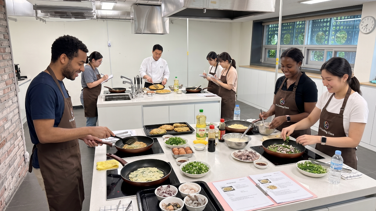 Korean Drum, Mask Dance & Cooking Tour