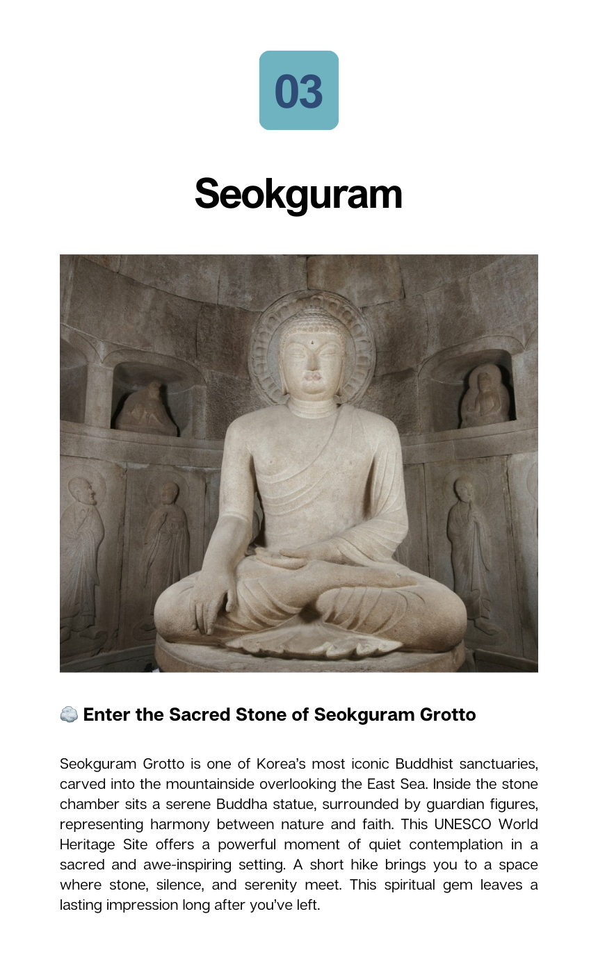 Gyeongju & Pohang 2D1N Heritage tour