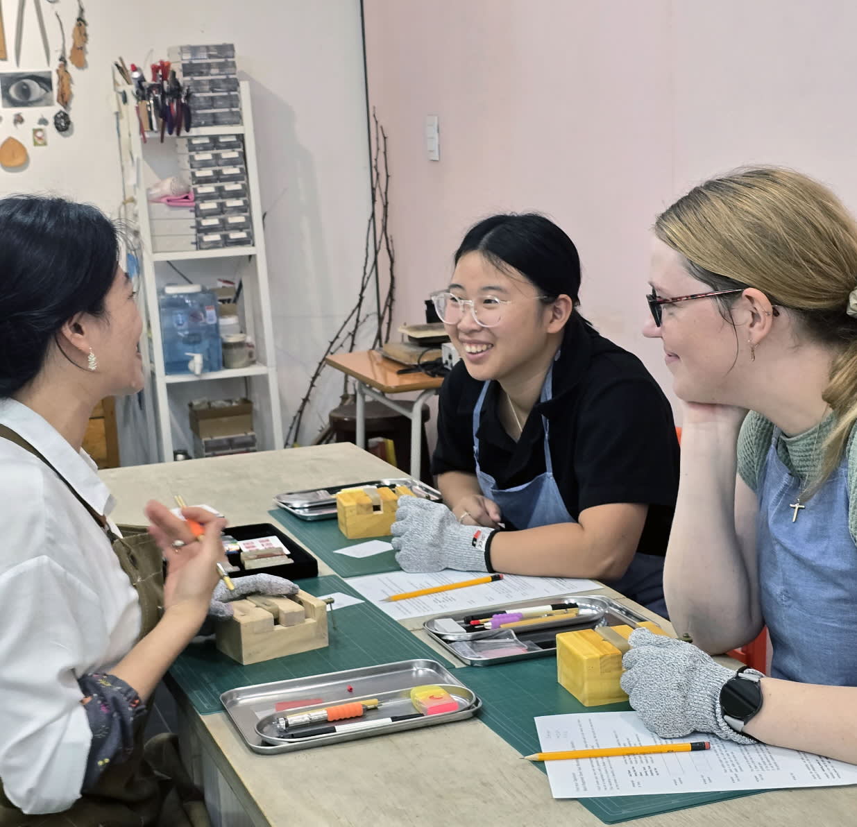 [首尔乙支路] 体验制作属于自己的韩文手工石头印章