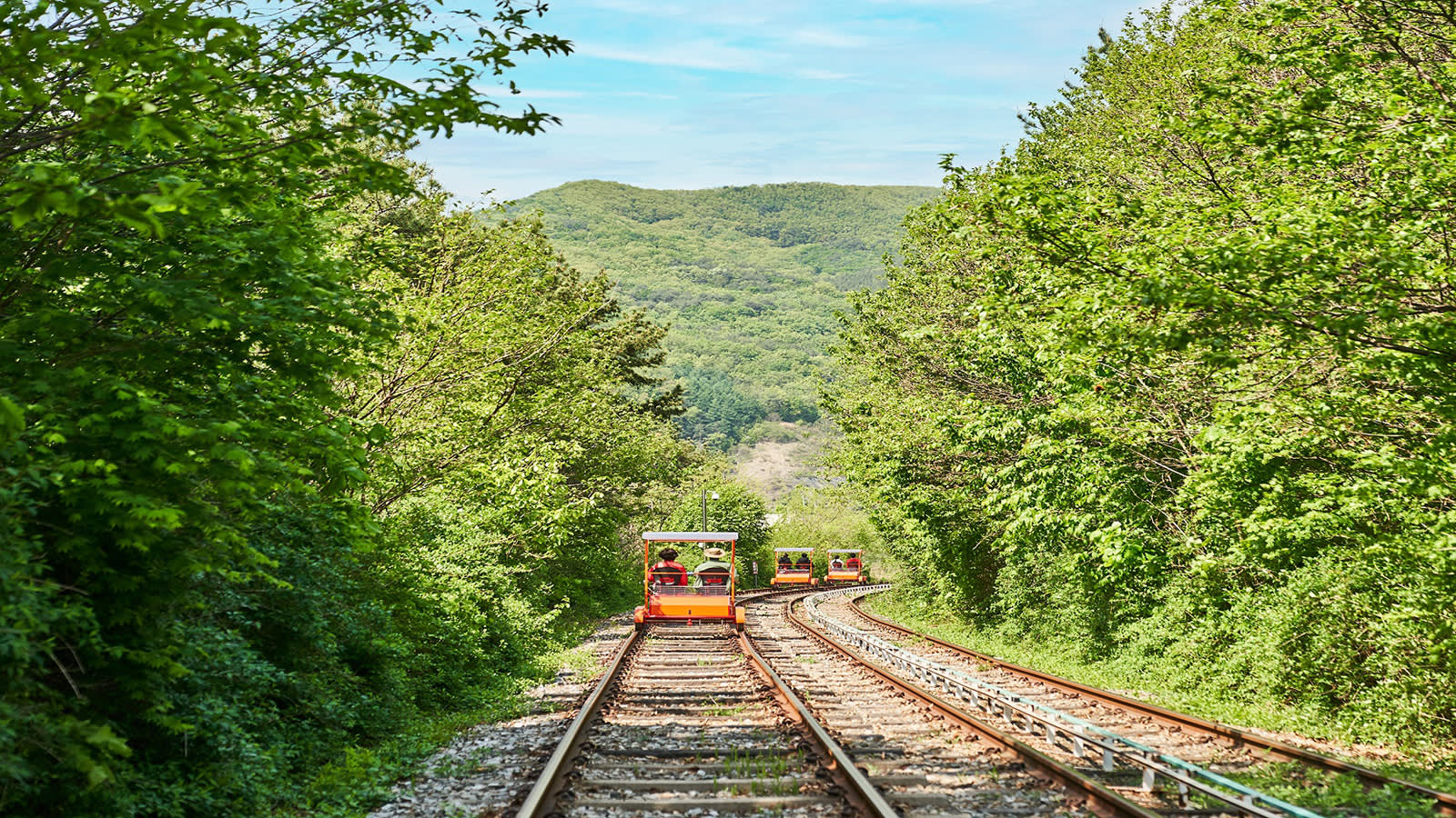 江村レールバイク 乗車チケット（加平駅）