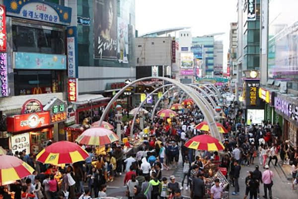 釜山市内半日観光と海鮮料理ツアー