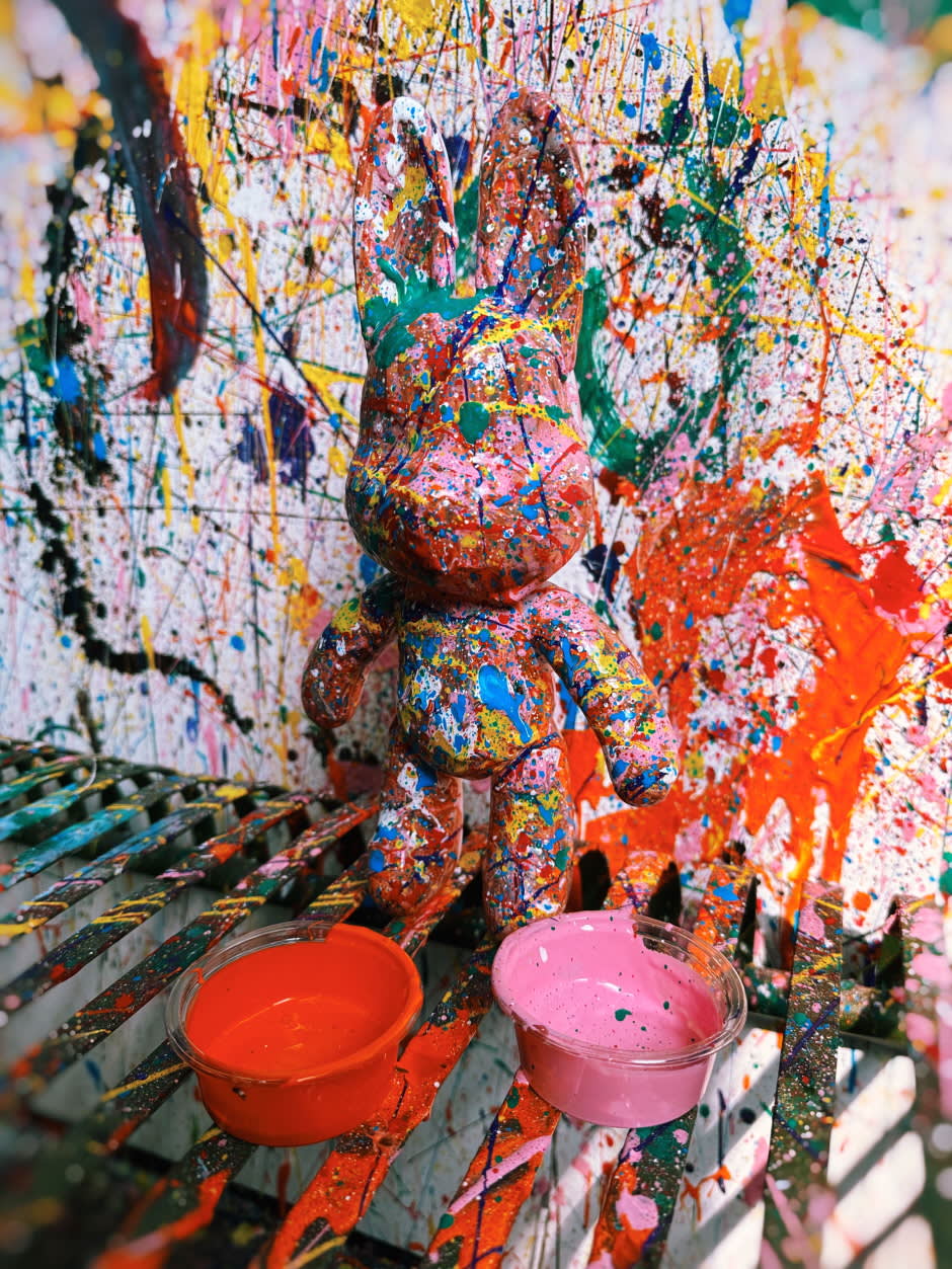 [首尔圣水]涂满颜料的工作室体验动作彩绘