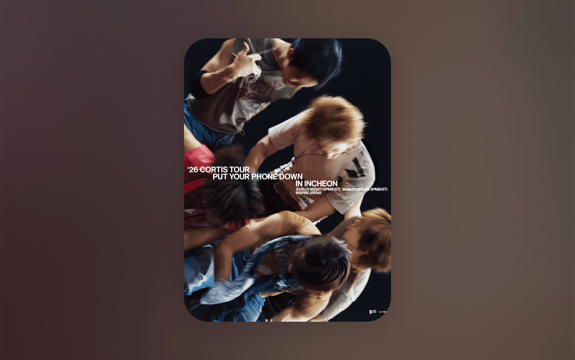2026 CORTIS TOUR <PUT YOUR PHONE DOWN> INCHEON | NOL World