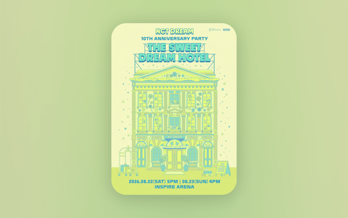 NCT DREAM 10th Anniversary: Sweet Dream Hotel | NOL World