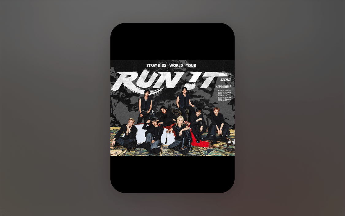 Stray Kids ワールドツアー 〈RUN IT SEOUL〉 公演・チケット情報