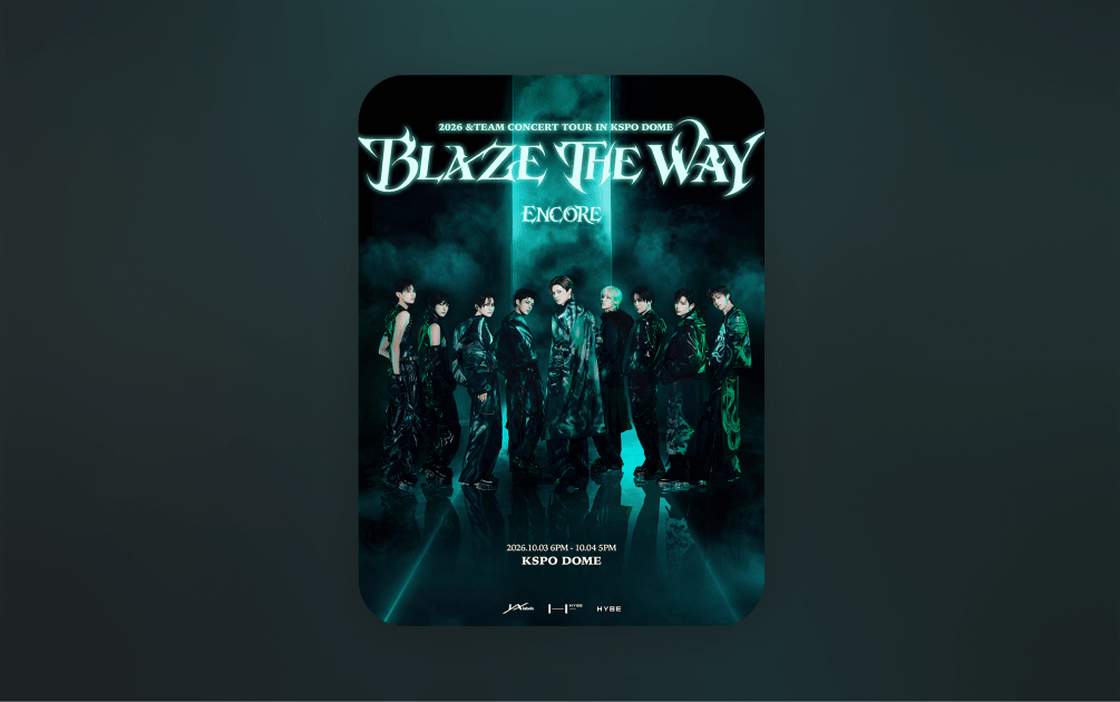 &TEAM ハルア　VR CONCERT スペシャル・BLAZE THE WAY &TEAM BLAZE THE WAY Encore at KSPO DOME | NOL World
