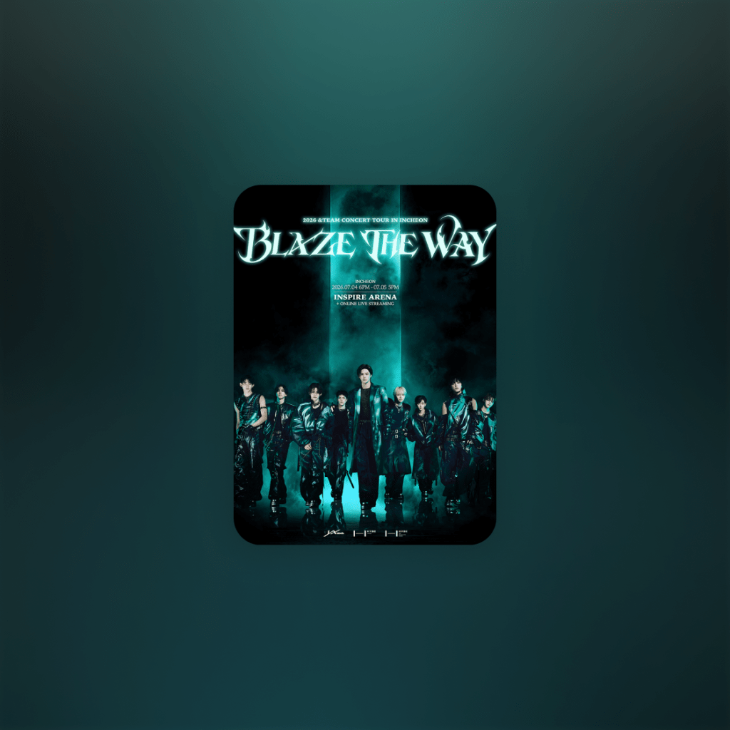 &TEAM 仁川コンサート 'BLAZE THE WAY' 開催＆チケット情報 | NOL World