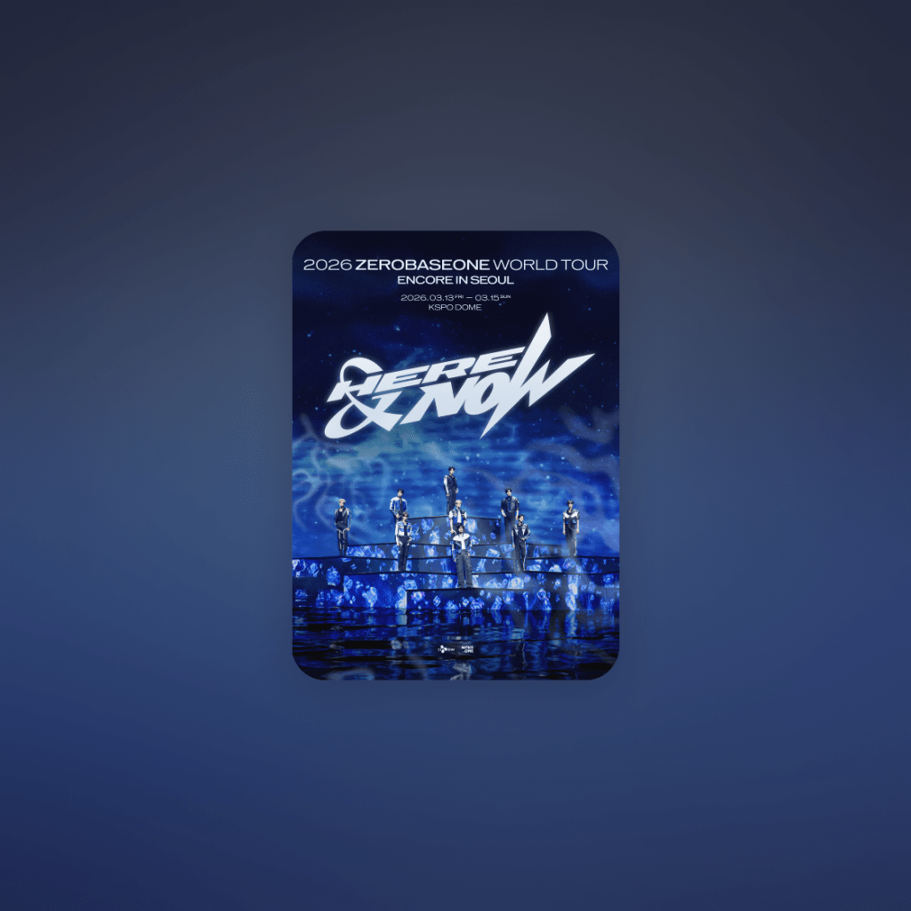 ZEROBASEONE WORLD TOUR [HERE&NOW] ENCORE | NOL World (interpark