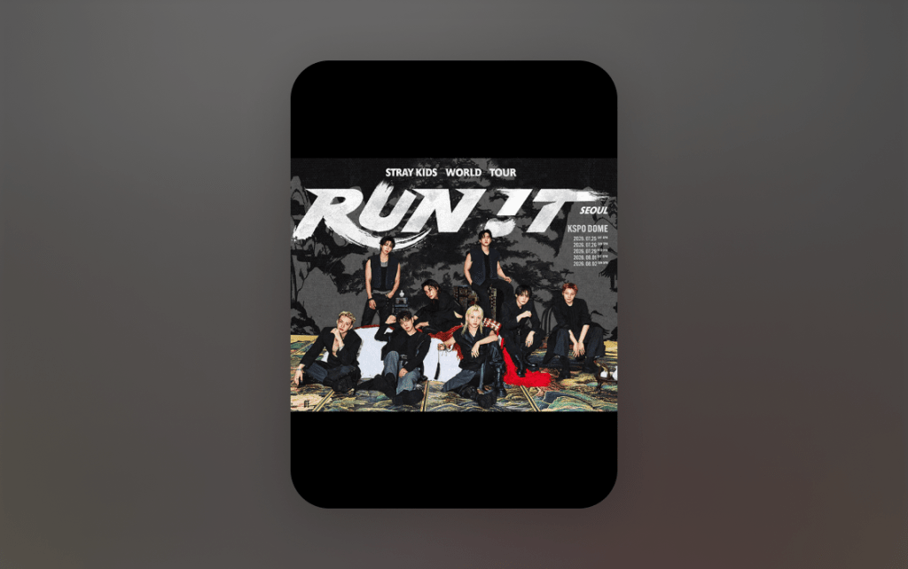 Stray Kids ワールドツアー 〈RUN IT SEOUL〉 公演・チケット情報