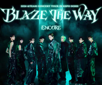 [Play&Stay] 2026 &TEAM CONCERT TOUR 'BLAZE THE WAY' ENCORE in KSPO DOME + Hotels