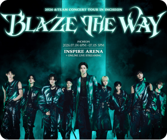 [Play&Stay] 2026 &TEAM CONCERT TOUR ‘BLAZE THE WAY’ in INCHEON + Hotels